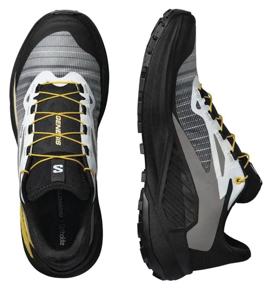 Кросівки Salomon GENESIS Black/White/Lemon