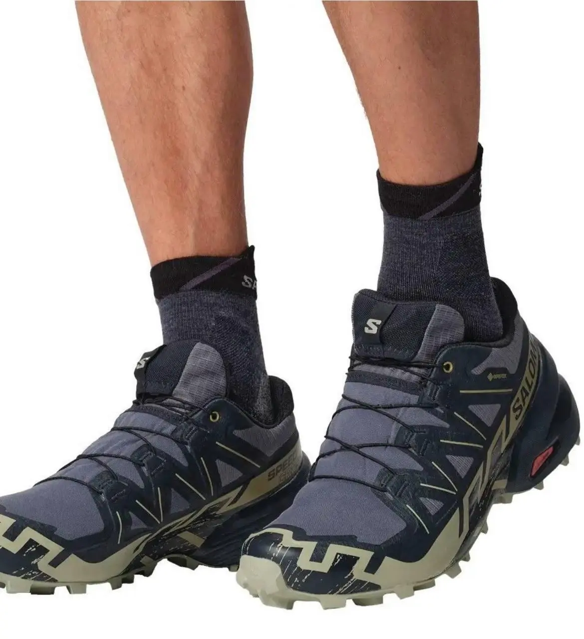 Кросівки Salomon outdoor SPEEDCROSS 6 GTX Grisai/Carbon/Tea