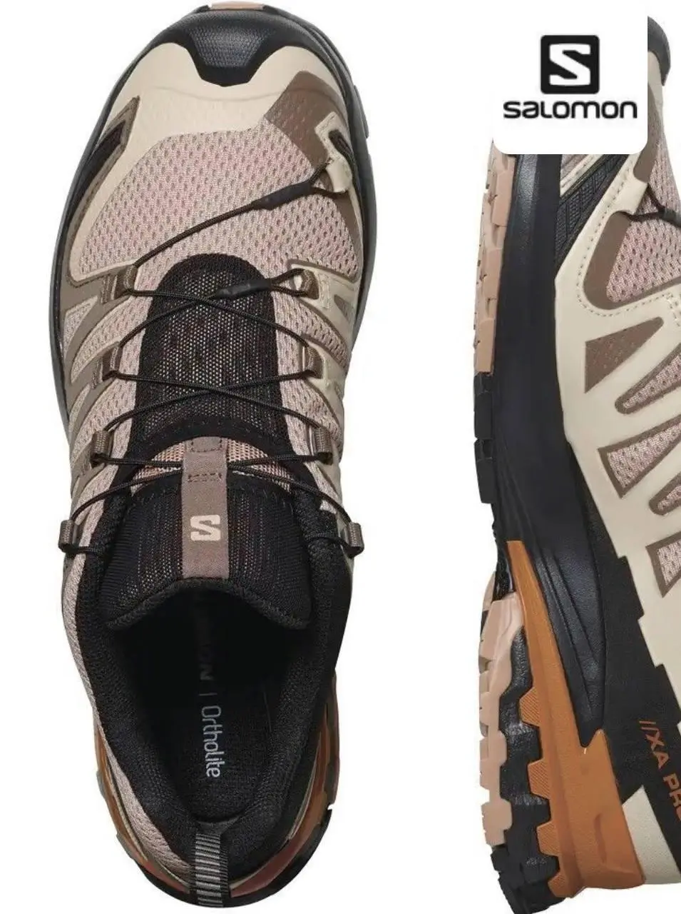 Кросівки Salomon outdoor XA PRO 3D V9 Natural/Black/Sugar Almond
