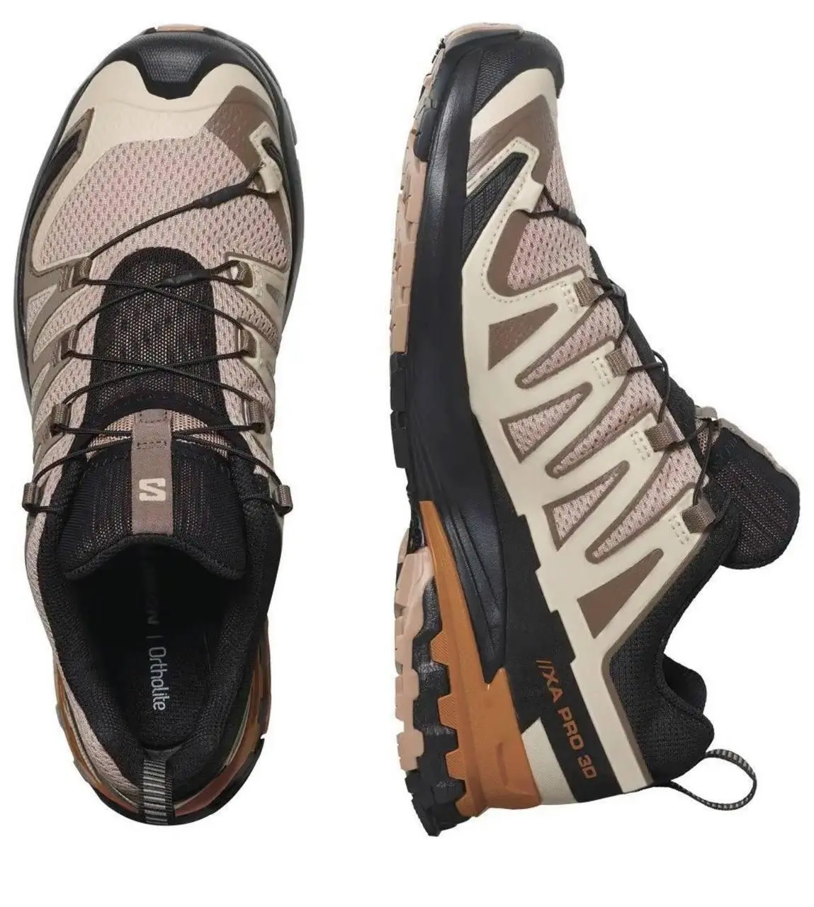 Кросівки Salomon outdoor XA PRO 3D V9 Natural/Black/Sugar Almond