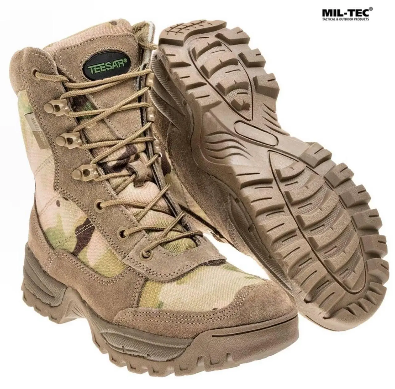 Черевики Mil-Tec Teesar Tactical One Zip - MultiCam