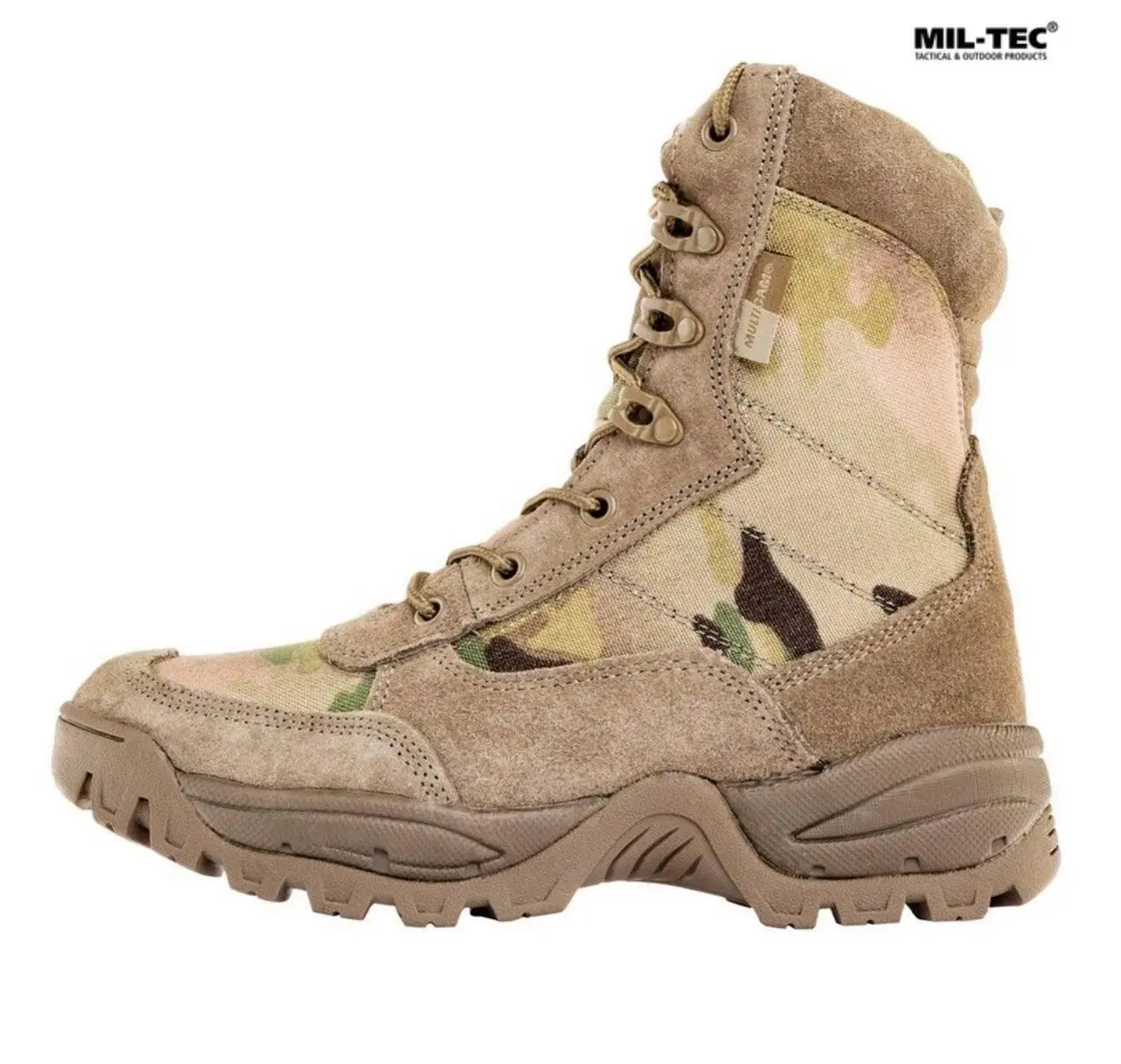 Черевики Mil-Tec Teesar Tactical One Zip - MultiCam