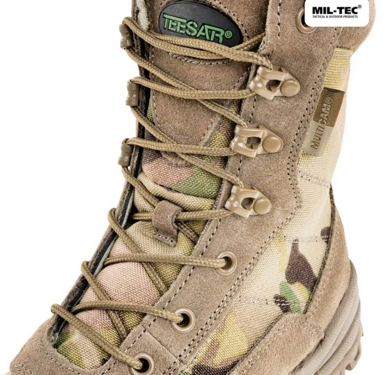 Черевики Mil-Tec Teesar Tactical One Zip - MultiCam