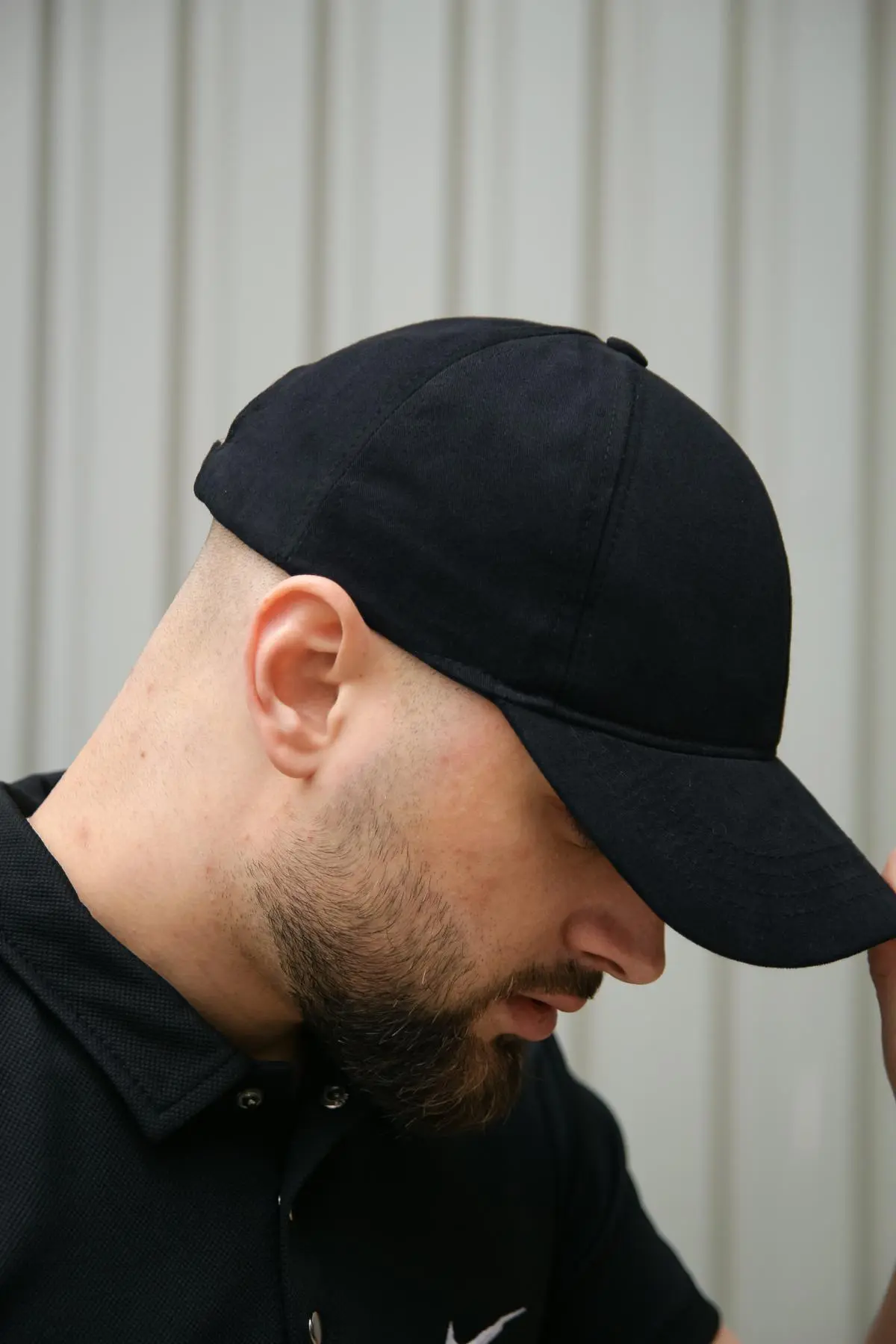 Кепка базова "MyCap" Intruder чорна №1