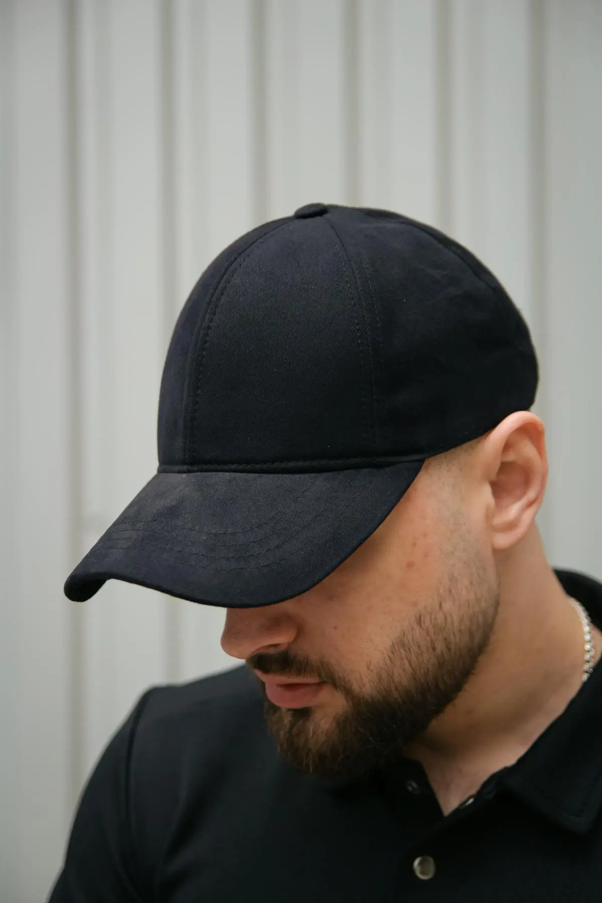 Кепка базова "MyCap" Intruder чорна №1
