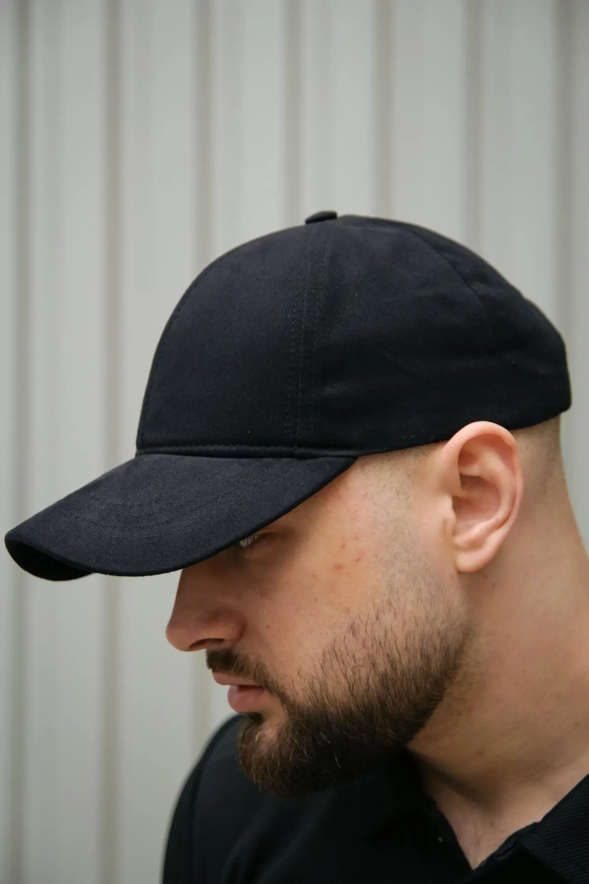 Кепка базова "MyCap" Intruder чорна №1