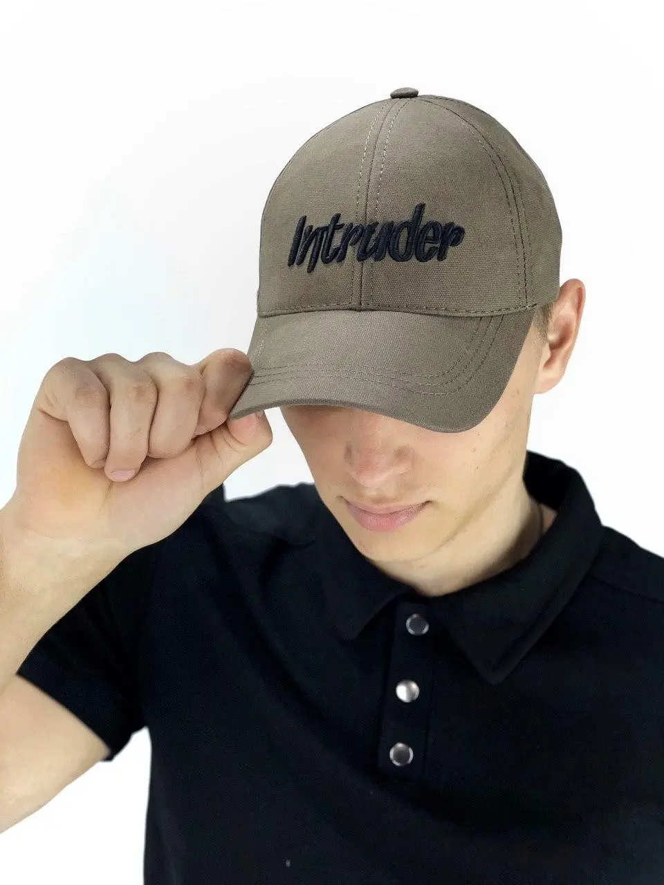 Кепка чоловіча Intruder big хакі