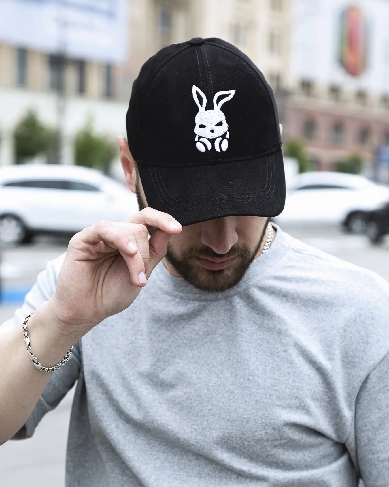 Кепка чоловіча Intruder Bunny чорна