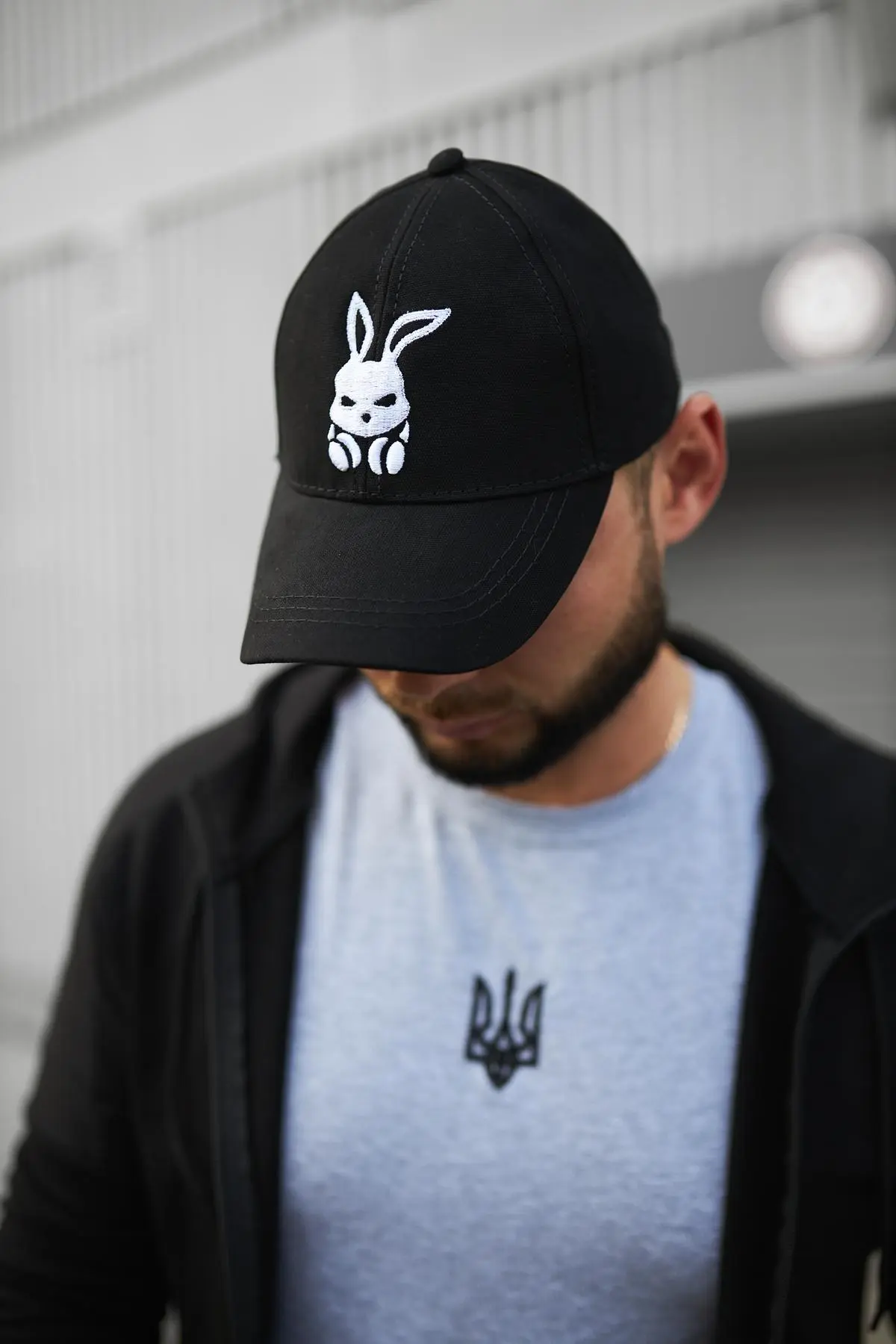 Кепка чоловіча Intruder Bunny чорна
