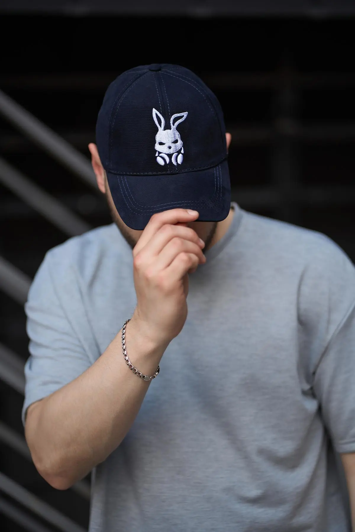 Кепка чоловіча Intruder Bunny синя