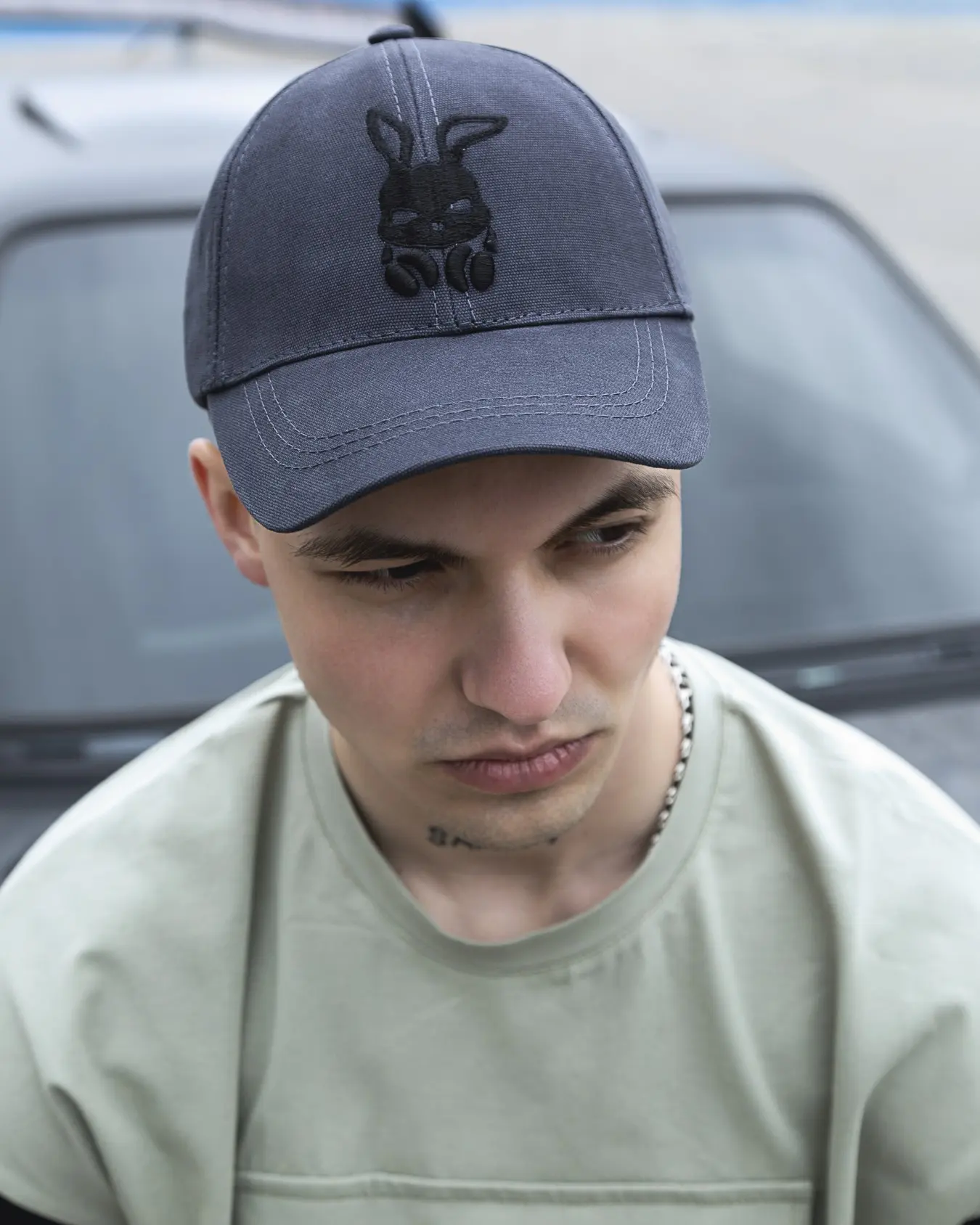 Кепка чоловіча Intruder Bunny сіра