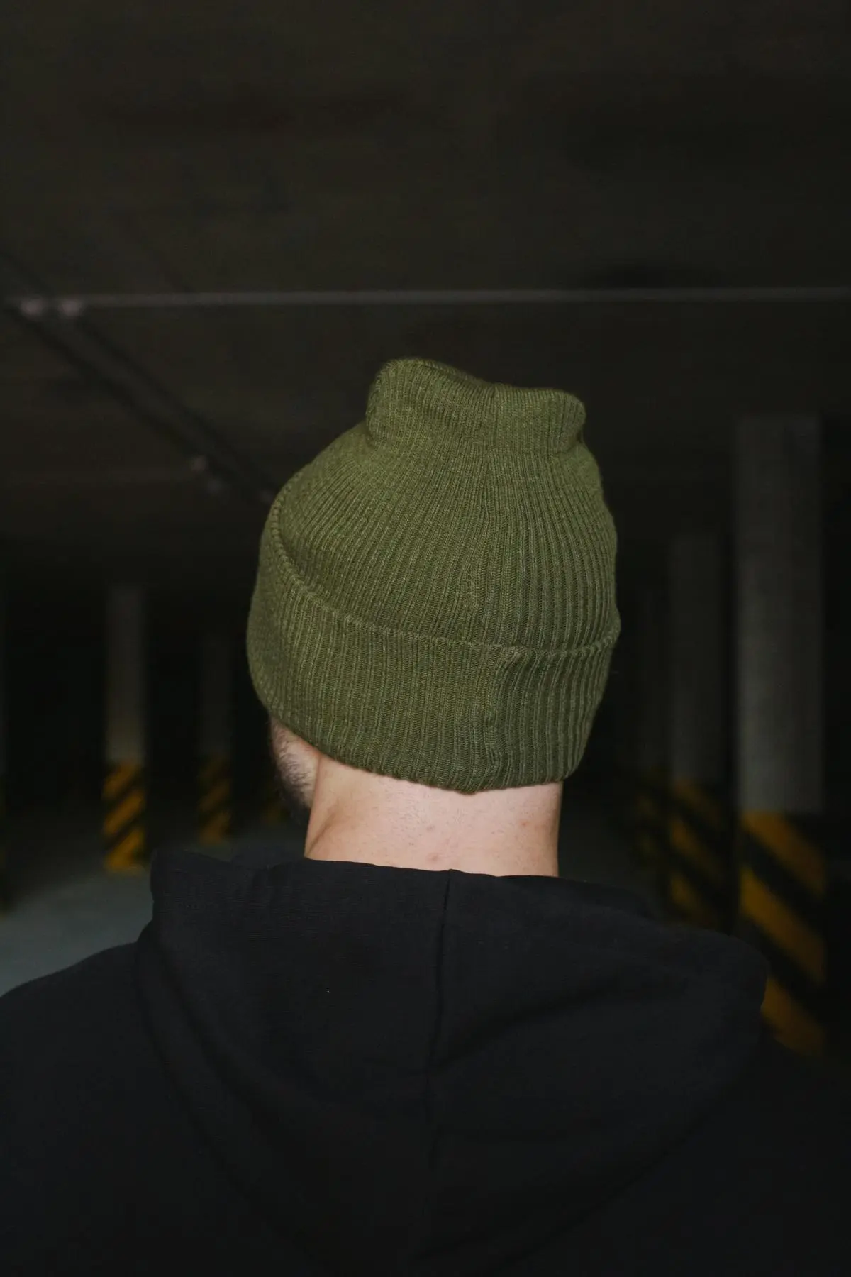 Шапка з додаванням вовни "Intruder" хакі small logo
