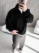 Black Zip-Up Sweater - Photo 4
