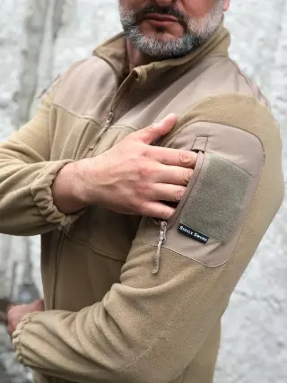 Тактична флісова кофта Single Sword Койот