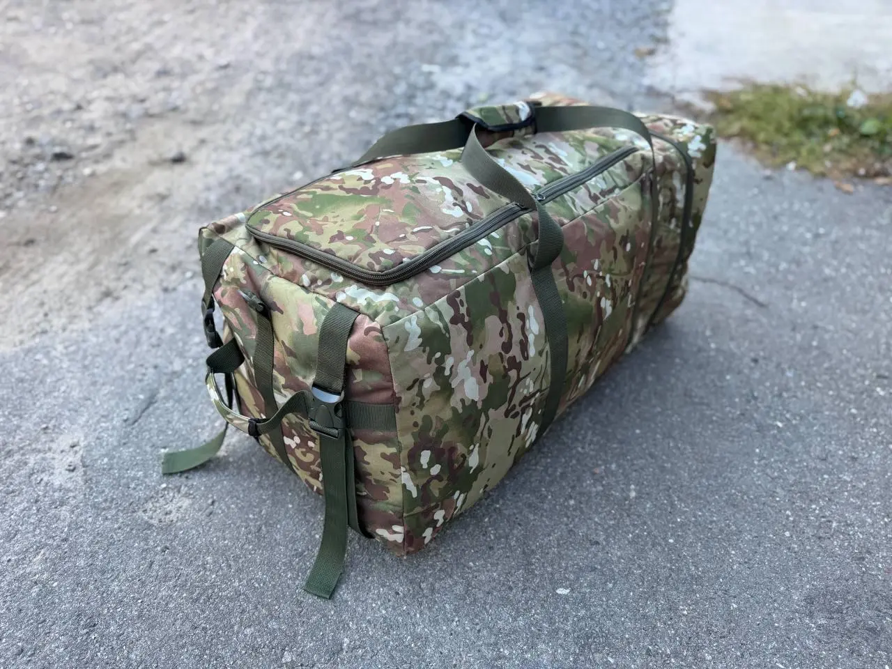 Tactical duffel bag US 160L waterproof upgraded Multicam