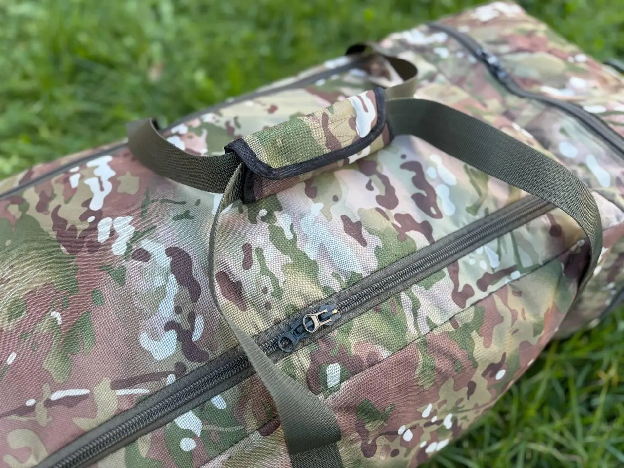 Tactical duffel bag US 160L waterproof upgraded Multicam