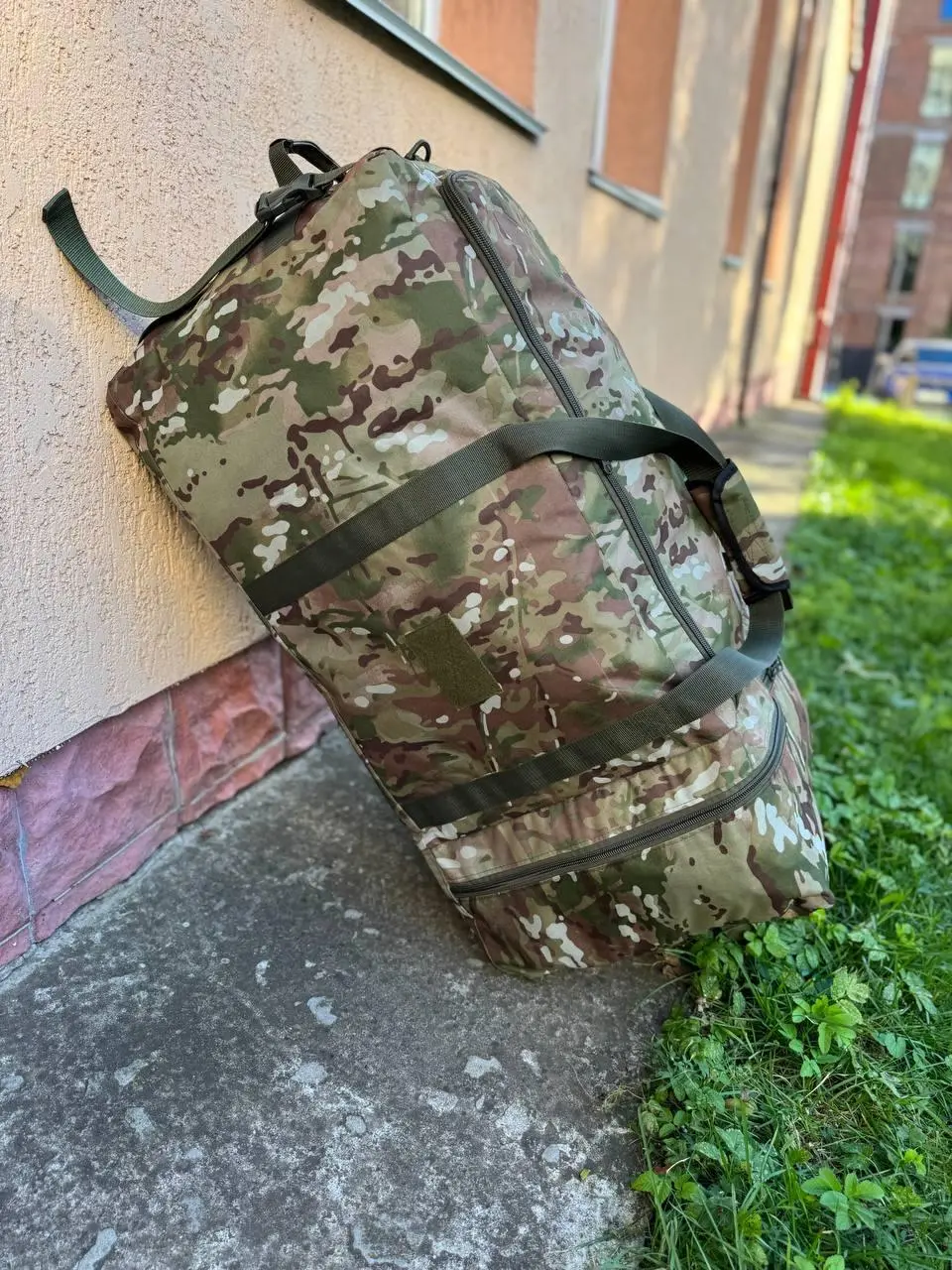 Tactical duffel bag US 160L waterproof upgraded Multicam
