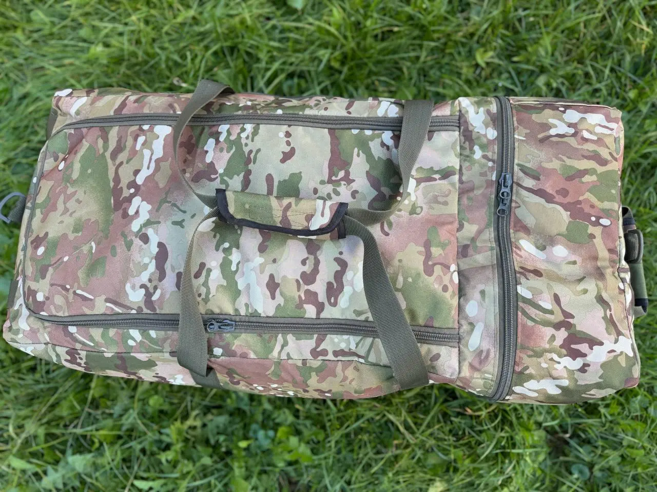 Tactical duffel bag US 160L waterproof upgraded Multicam