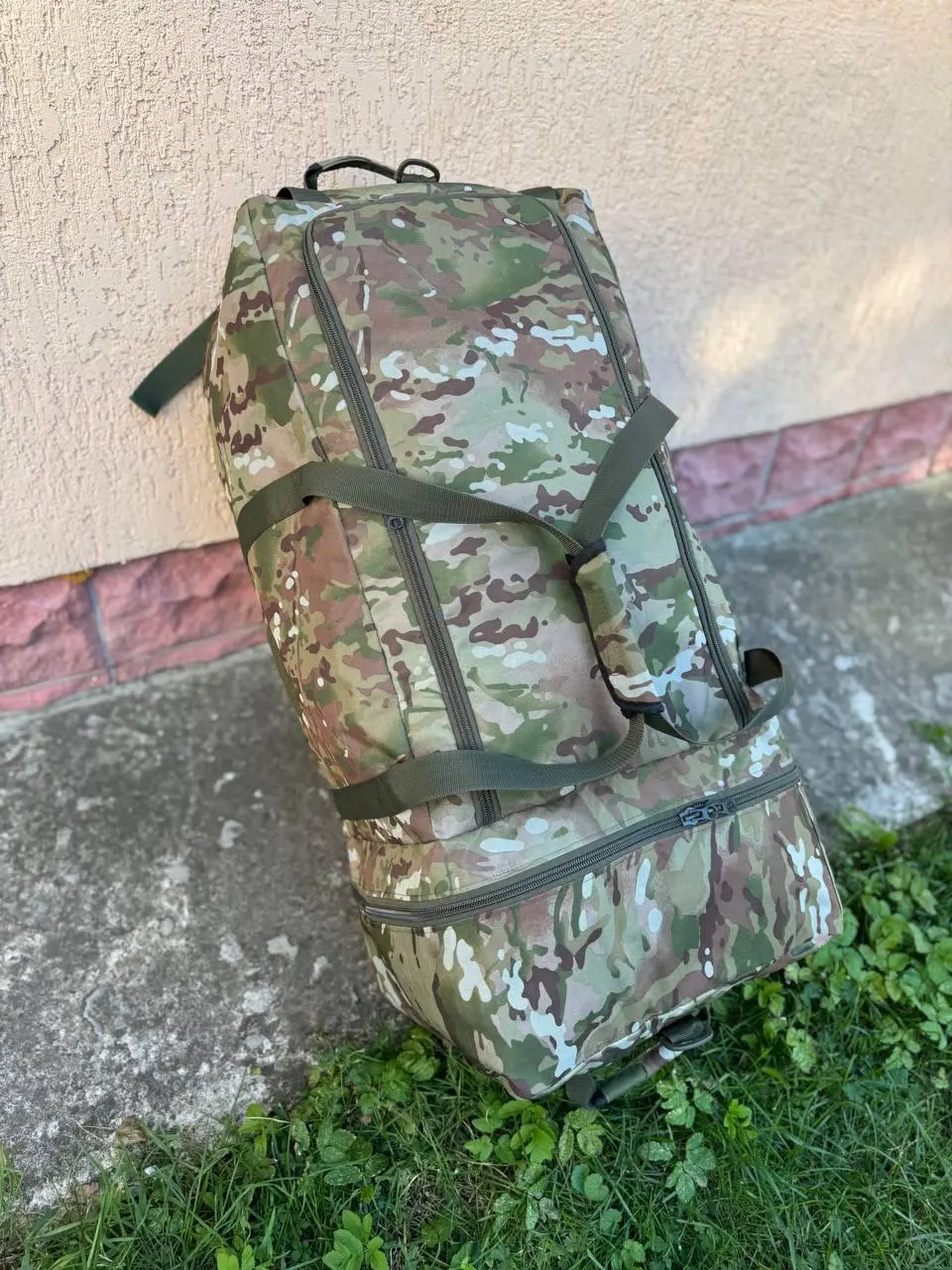 Tactical duffel bag US 160L waterproof upgraded Multicam