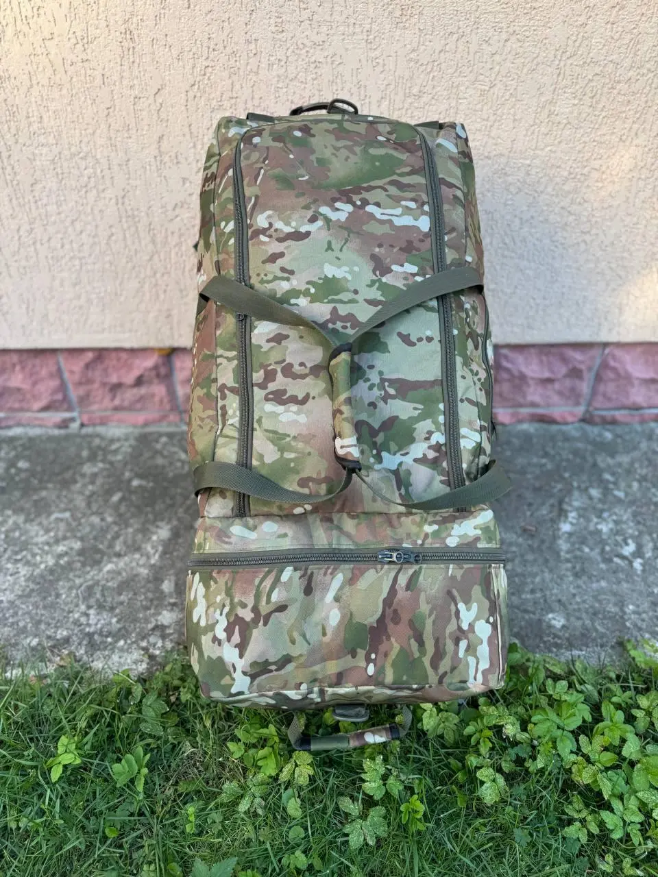 Tactical duffel bag US 160L waterproof upgraded Multicam