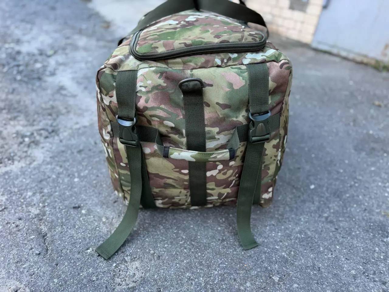 Tactical duffel bag US 160L waterproof upgraded Multicam