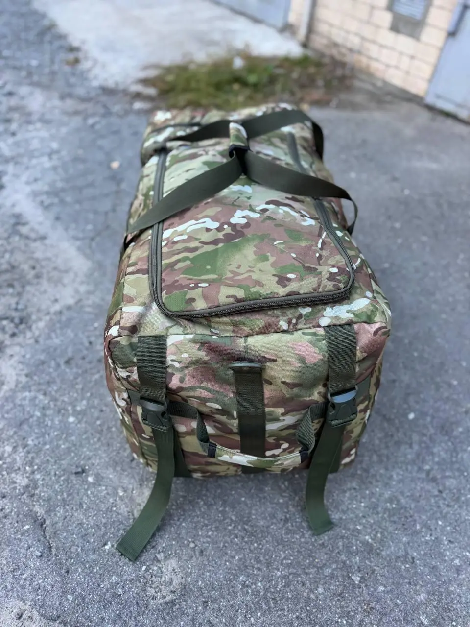 Tactical duffel bag US 160L waterproof upgraded Multicam