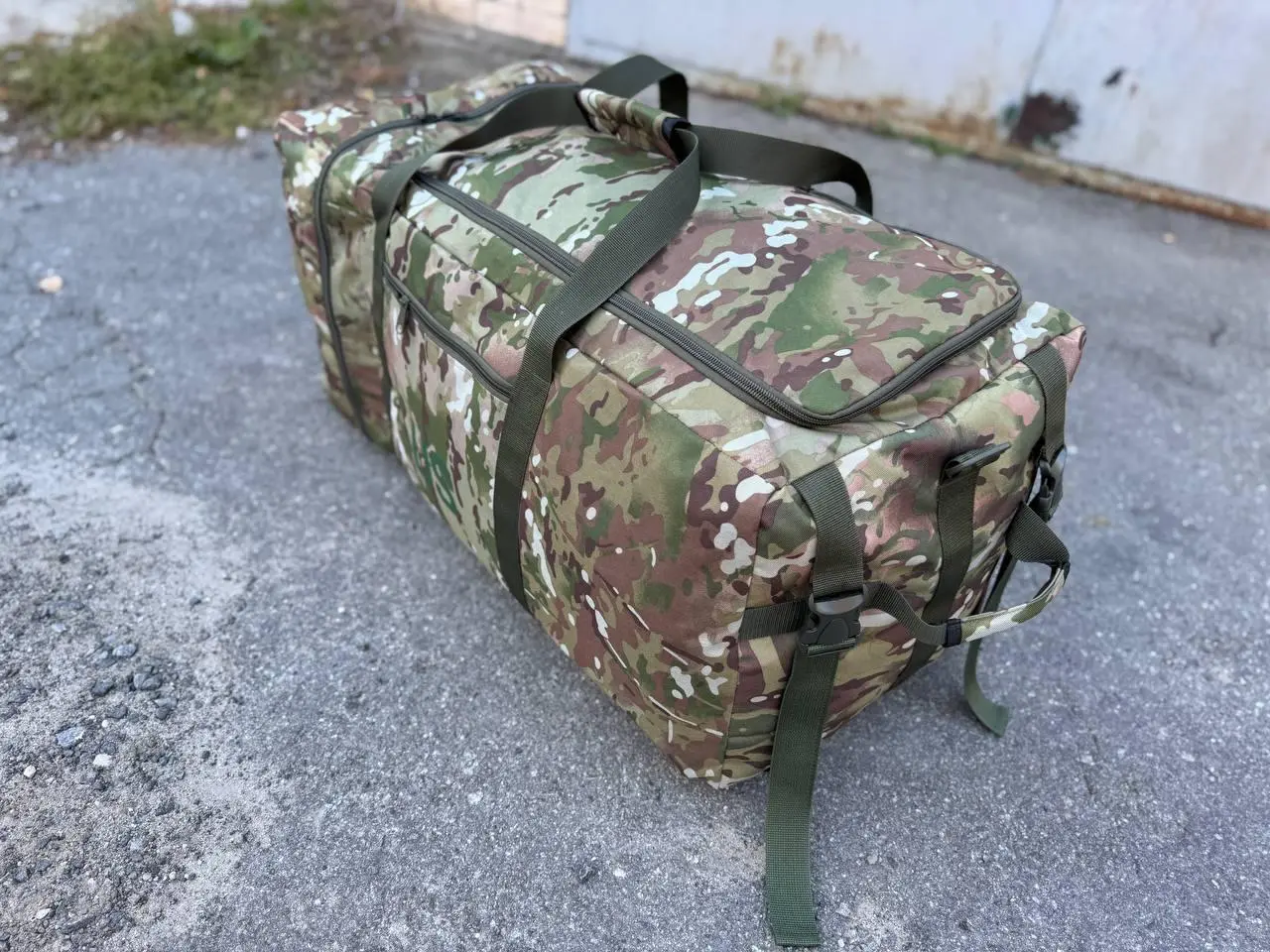 Tactical duffel bag US 160L waterproof upgraded Multicam