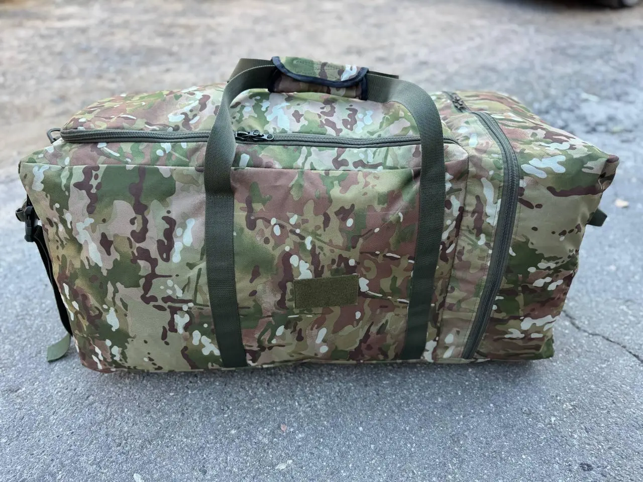 Tactical duffel bag US 160L waterproof upgraded Multicam