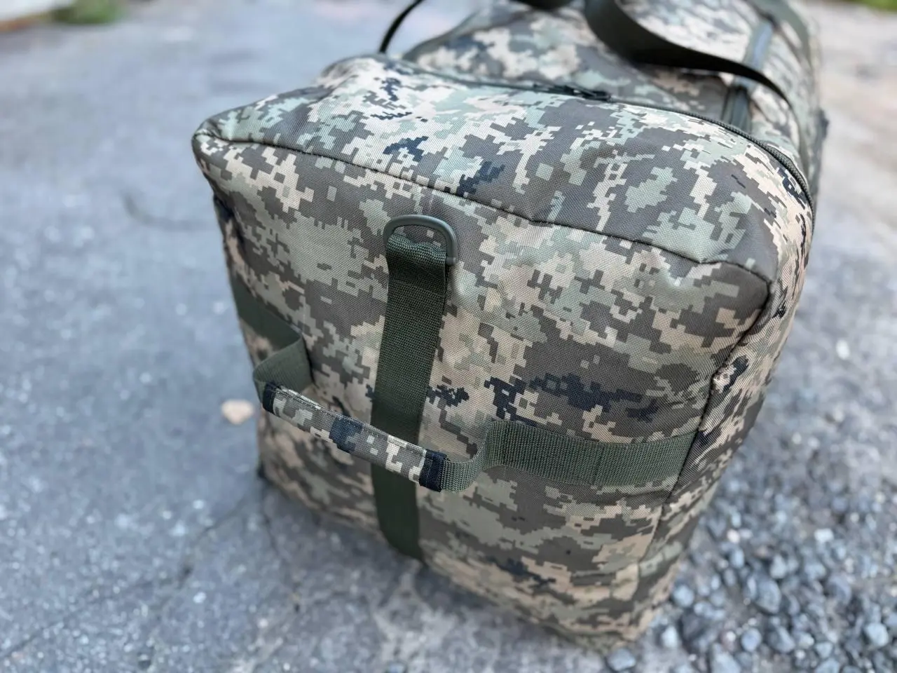 Tactical duffel bag US 160L waterproof improved Pixel