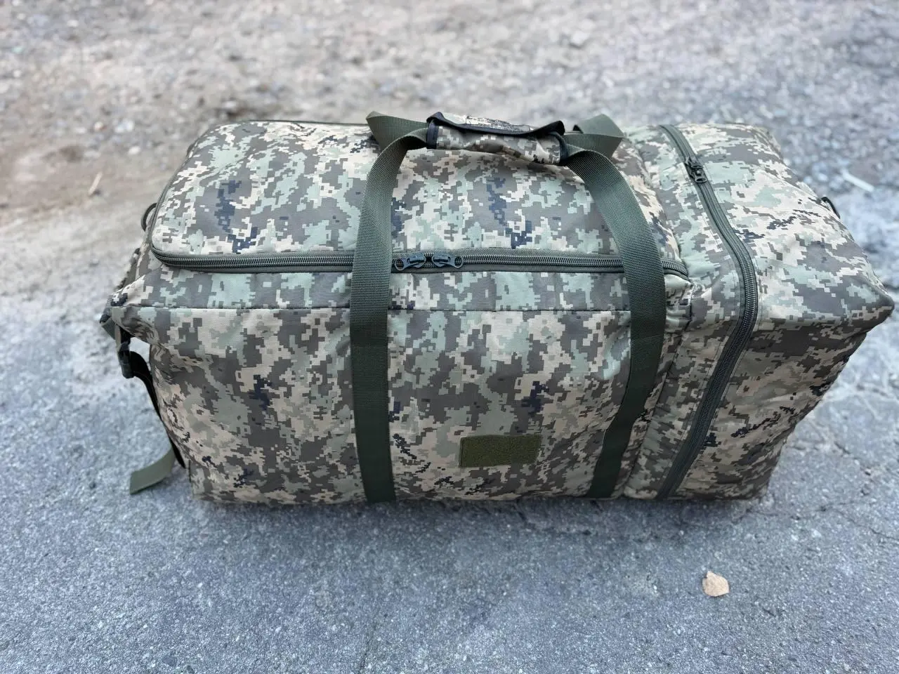 Tactical duffel bag US 160L waterproof improved Pixel