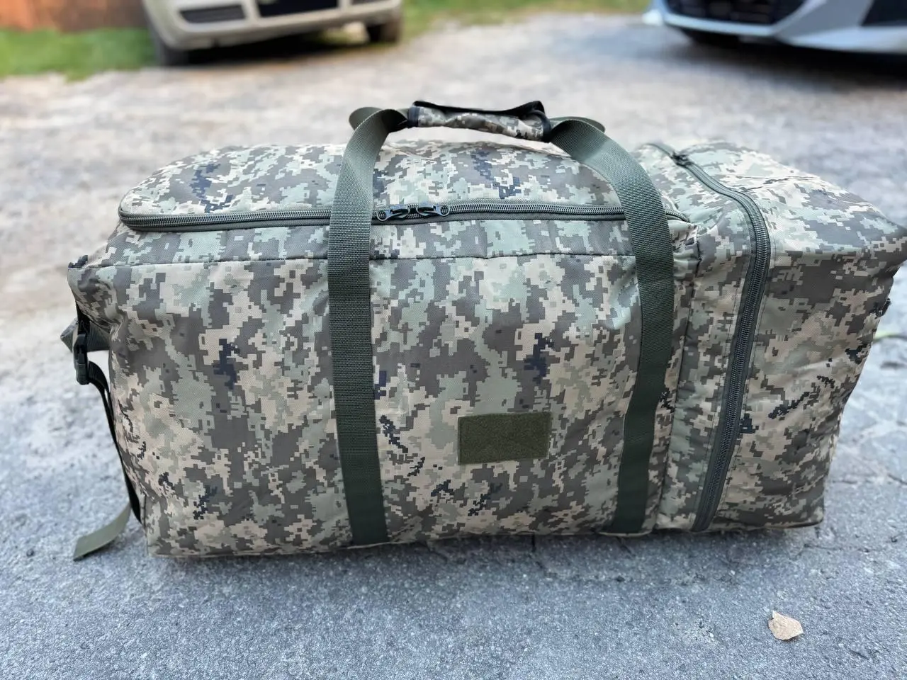 Tactical duffel bag US 160L waterproof improved Pixel
