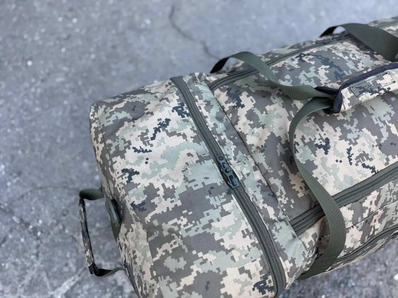 Tactical duffel bag US 160L waterproof improved Pixel