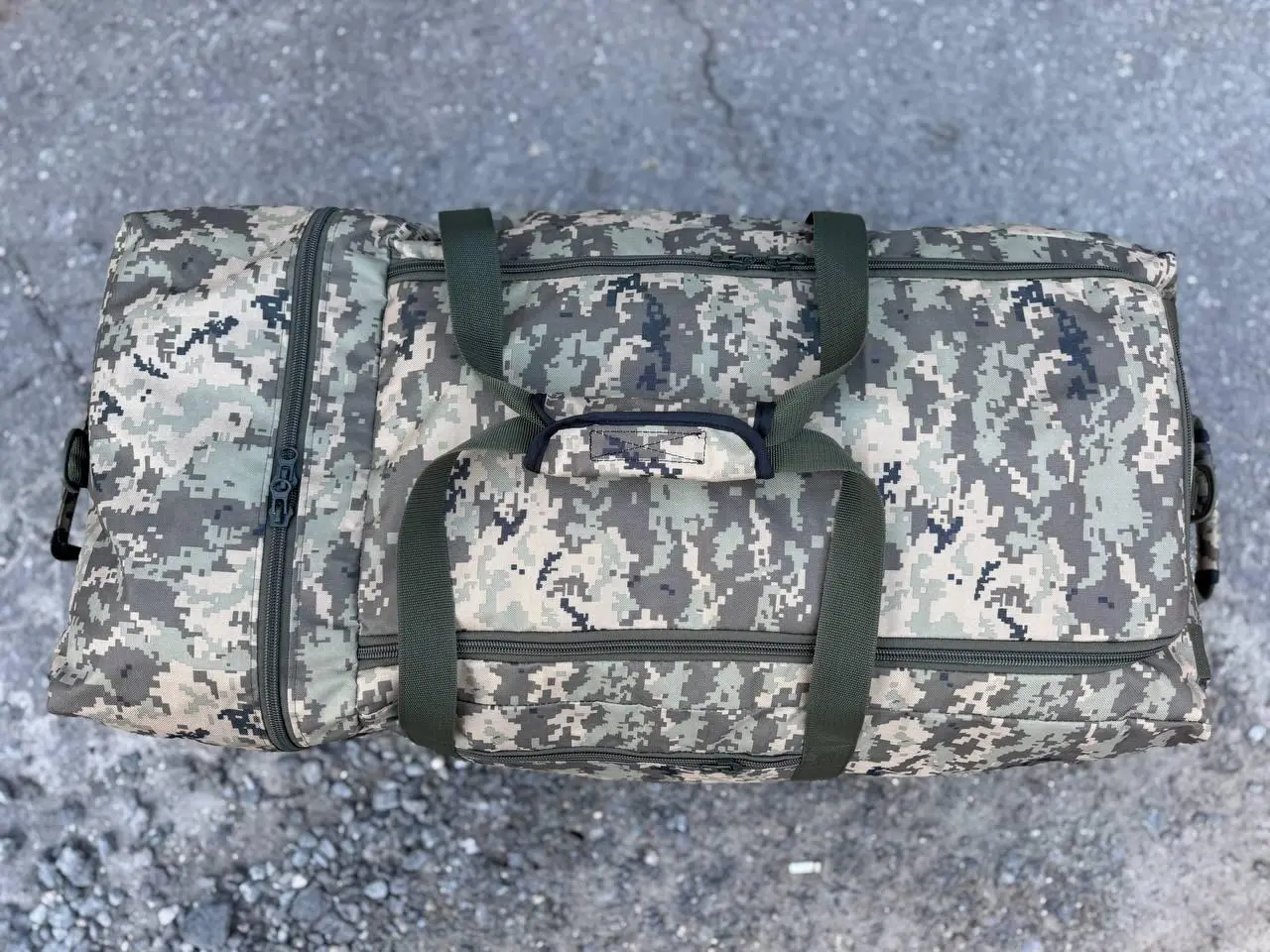 Tactical duffel bag US 160L waterproof improved Pixel