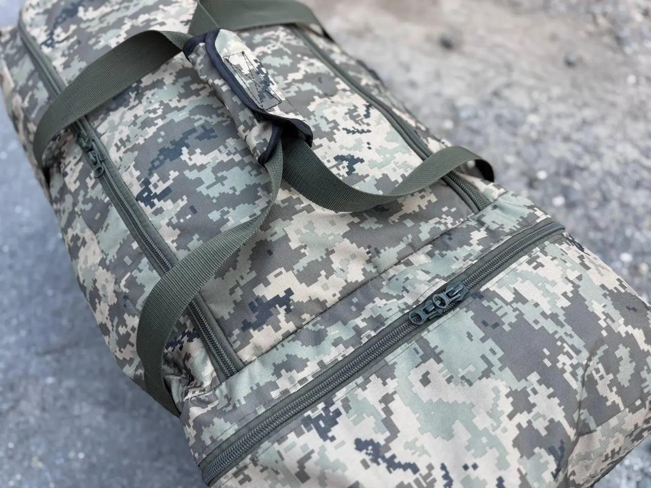 Tactical duffel bag US 160L waterproof improved Pixel