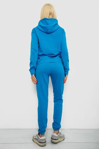 Спортивний костюм жіночий двонитка, колір джинс, 214R1419-005