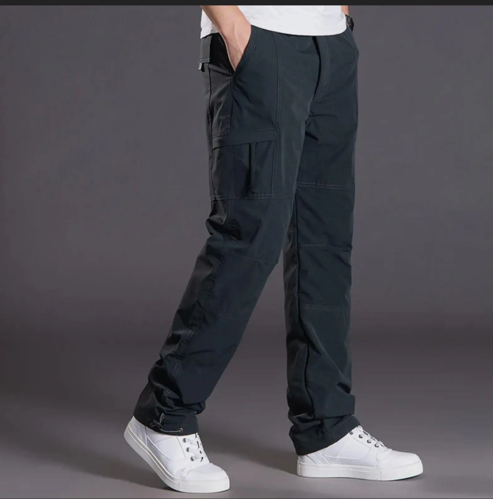 Men's Tactical Trekking Waterproof Pants Black