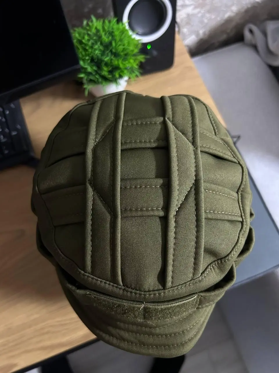 Панама Утеплена Хакі Soft Shell на флісі