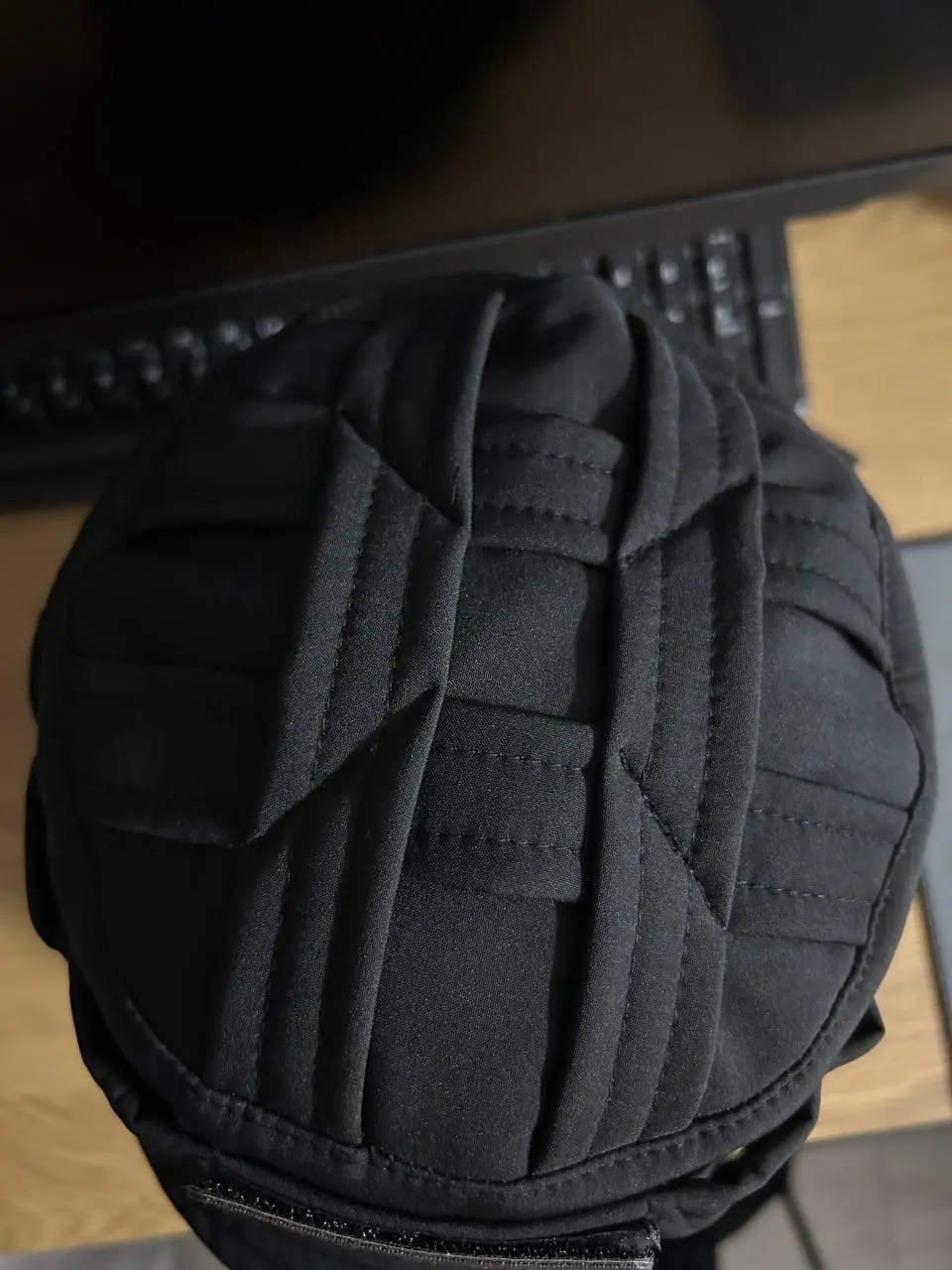 Панама Утеплена Чорна Soft Shell на флісі