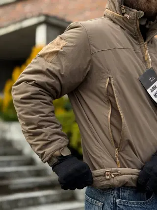 Insulated Coyote Jacket Call Dragon Model L-7 (nylon) Coyote
