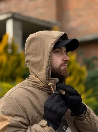 Insulated Coyote Jacket Call Dragon Model L-7 (nylon) Coyote
