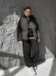 Курточка балон чорний - Фото 3