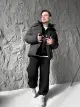 Курточка балон чорний - Фото 5