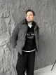 Курточка балон графіт