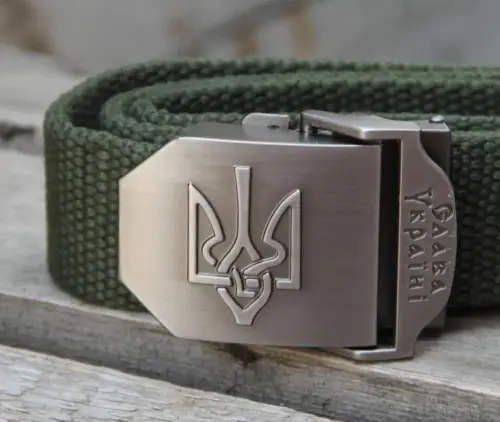 Ремінь тактичний Слава Україні Чорний, Олива, Койот