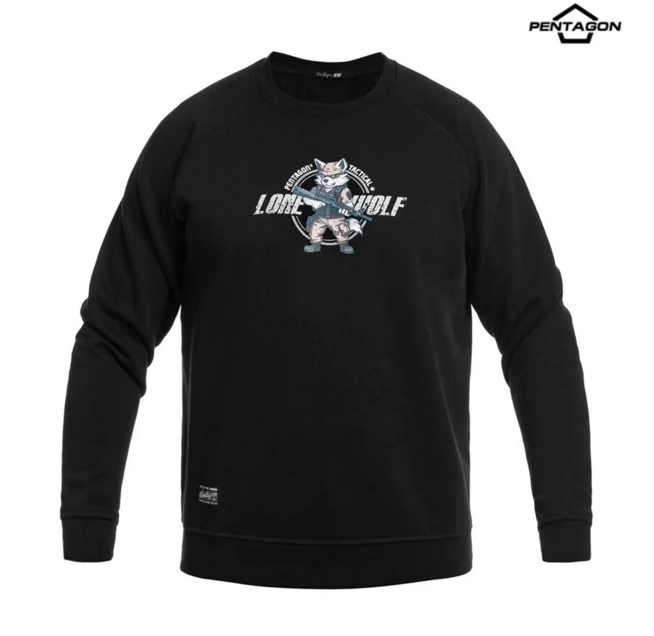 Кофта Pentagon Hawk Lone Wolf - Black