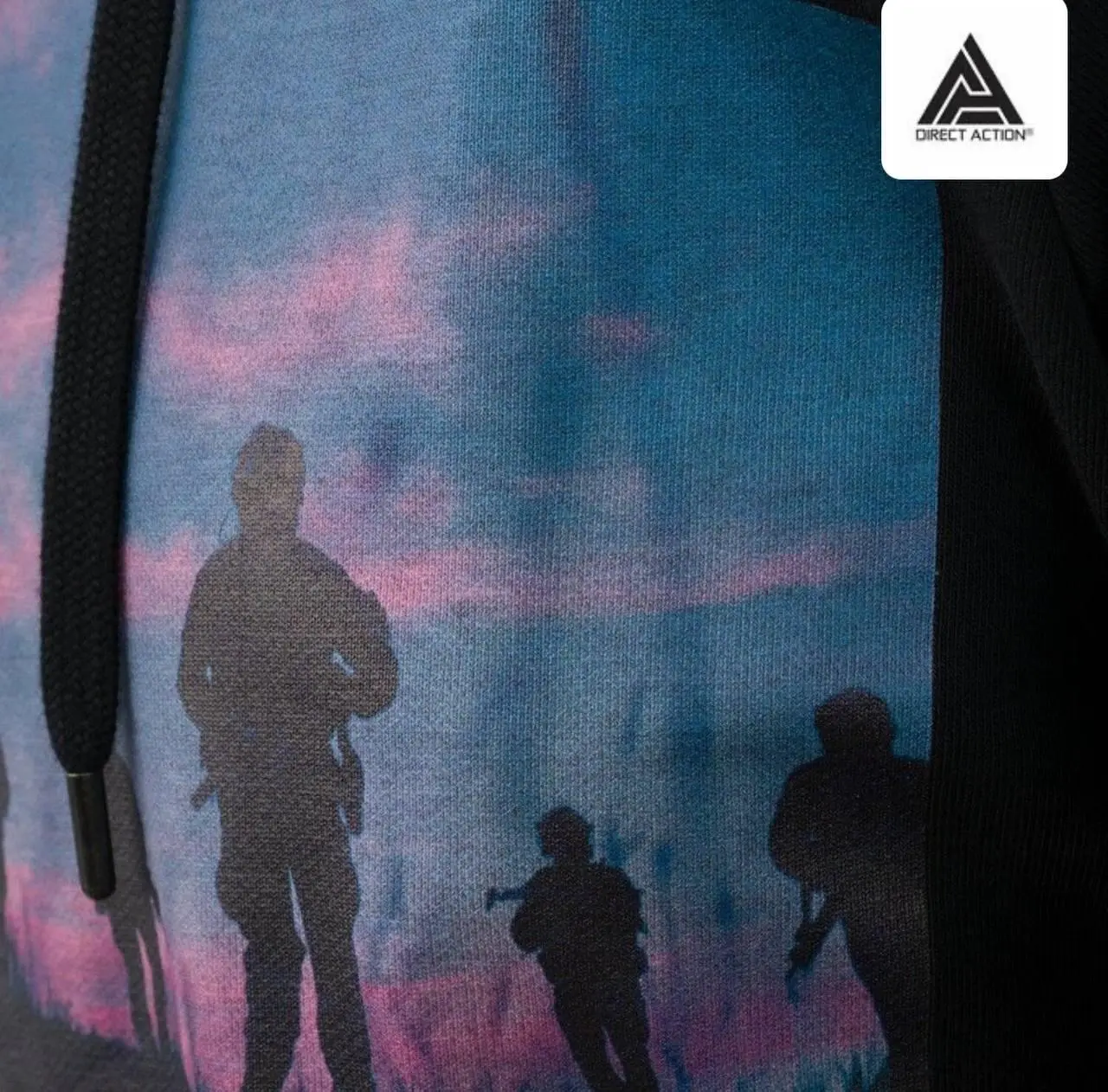 Худі Direct Action Sunset - Black