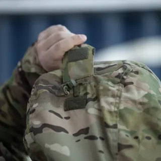 Winter Jacket-Bushlat "Goverla" Multicam ZSU (Omni-Heat + Synthetic) with Double Zipper (Omni-Heat)