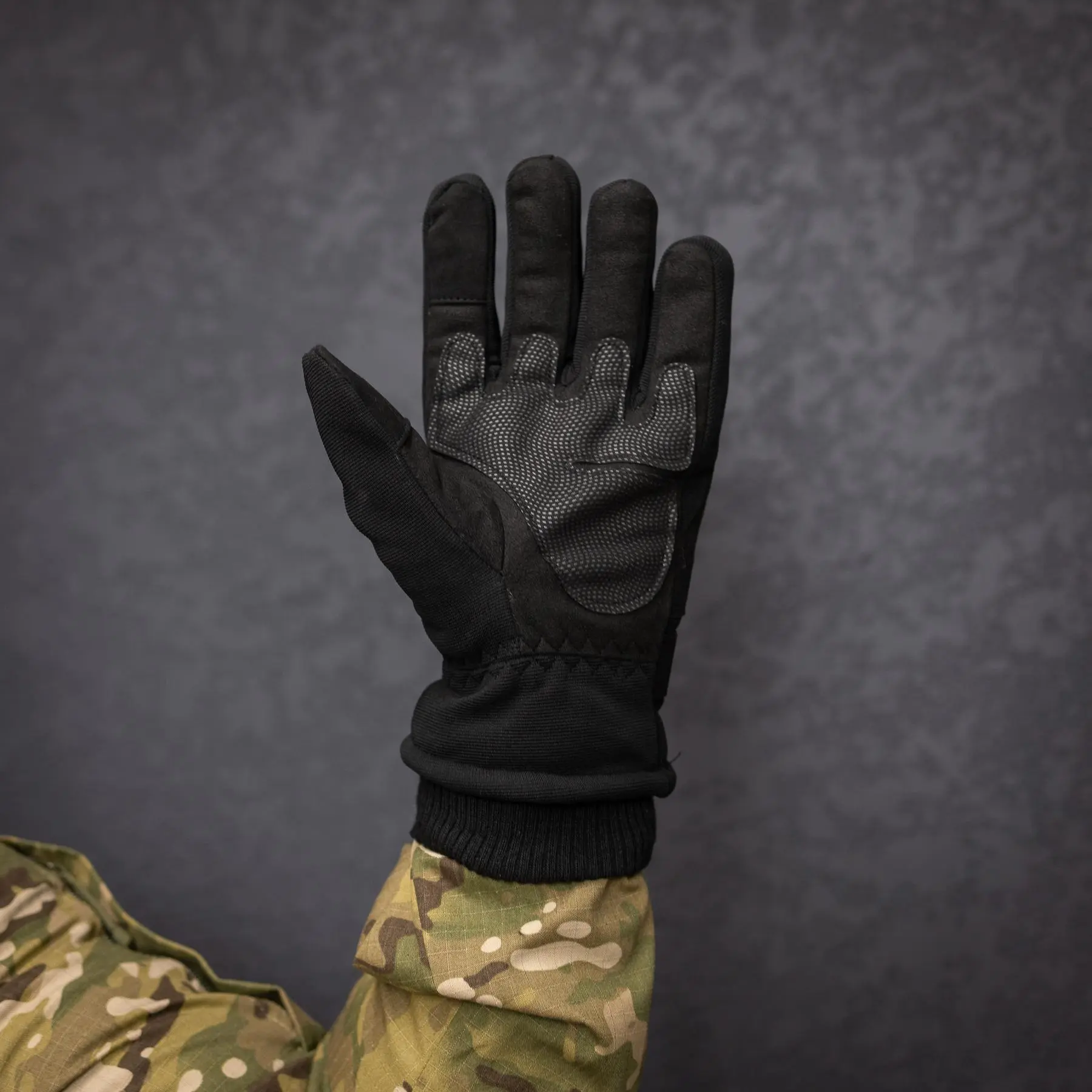 Штурмові тактичні рукавиці (чорний)