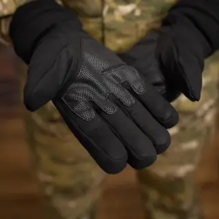 Штурмові тактичні рукавиці (чорний)