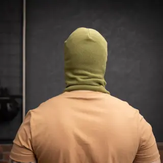 Балаклава флісова світло оливкова